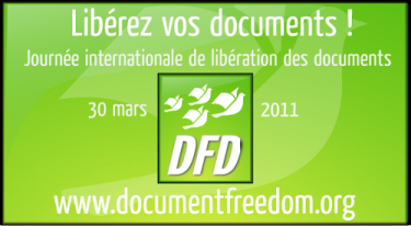 French Document Freedom Day banner