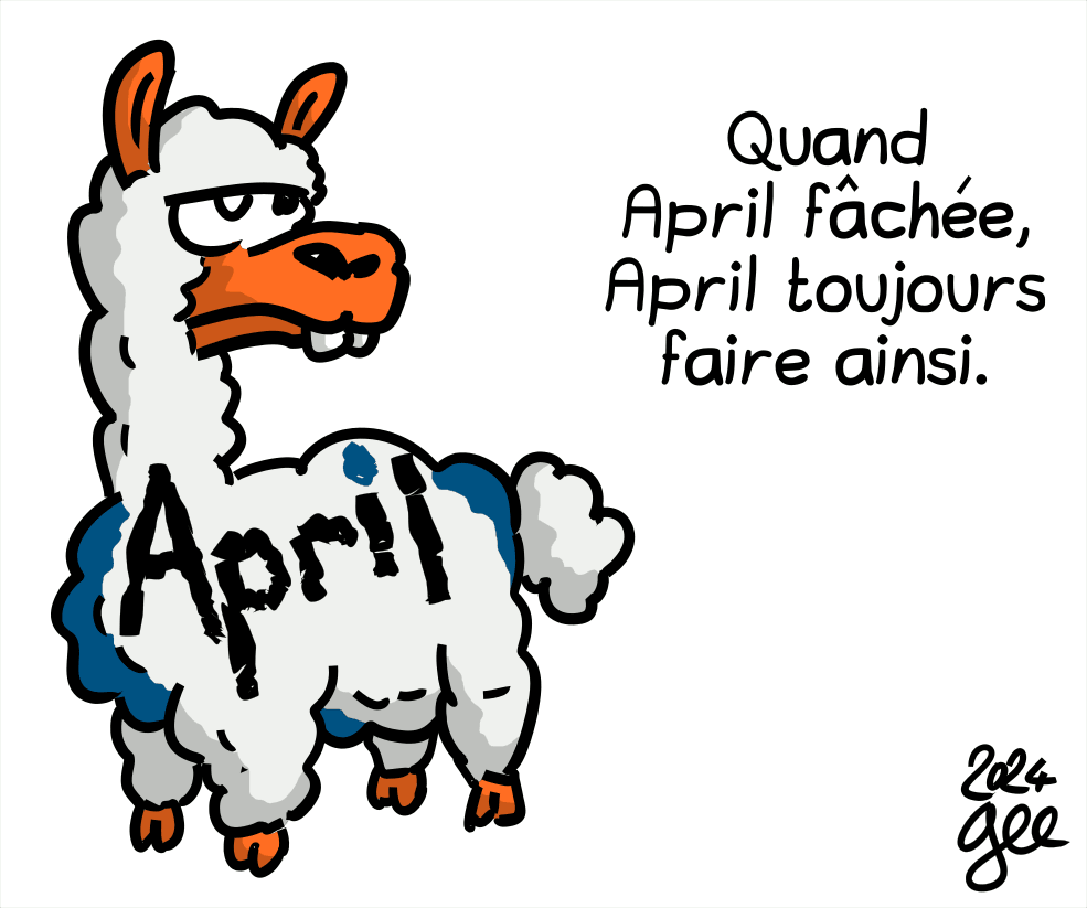 April - Llama unchained