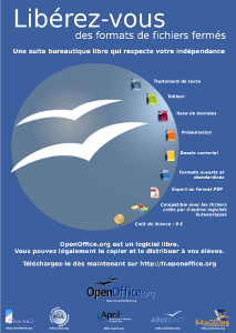 Affiche de promotion pour OpenOffice.org